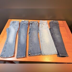 Lot of 5 pairs Old Navy girls’ jeans
